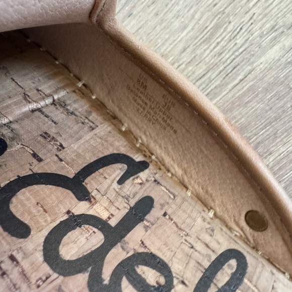 Sam Edelman Kerry Loafter Mule Flat Tan Size 8 - Picture 6 of 6